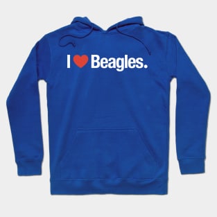 I HEART Beagles. Hoodie